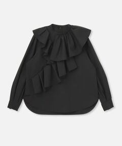 allureville / アルアバイル シャツ・ブラウス | アシメラッフルブラウス