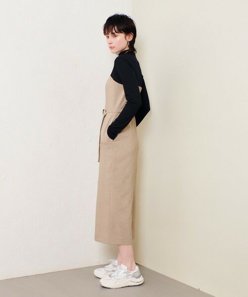 allureville / アルアバイル ロング・マキシ丈ワンピース | スラブオックステレコドッキングワンピース | 詳細1