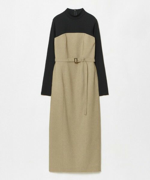 allureville / アルアバイル ロング・マキシ丈ワンピース | スラブオックステレコドッキングワンピース | 詳細5