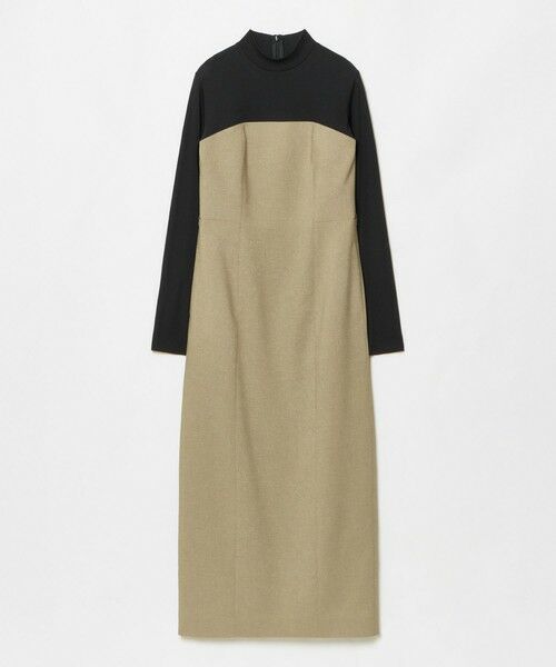 allureville / アルアバイル ロング・マキシ丈ワンピース | スラブオックステレコドッキングワンピース | 詳細7