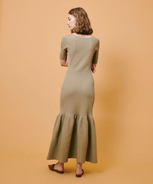 allureville / アルアバイル ミニ丈・ひざ丈ワンピース | ニットマーメイドワンピース | 詳細3
