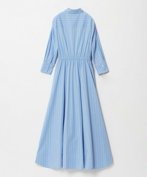 allureville / アルアバイル ミニ丈・ひざ丈ワンピース | ピンストライプノットシャツワンピース | 詳細13
