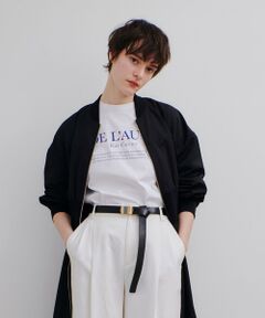 allureville / アルアバイル Tシャツ | グロスラバーロゴロンTEE