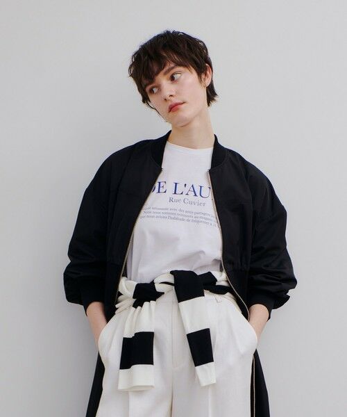 allureville / アルアバイル Tシャツ | グロスラバーロゴロンTEE | 詳細1