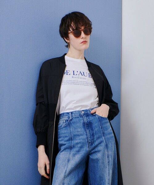 allureville / アルアバイル Tシャツ | グロスラバーロゴロンTEE | 詳細3