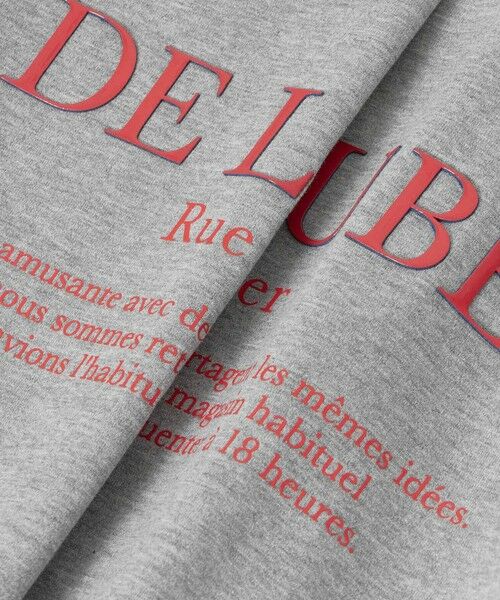 allureville / アルアバイル Tシャツ | グロスラバーロゴロンTEE | 詳細19