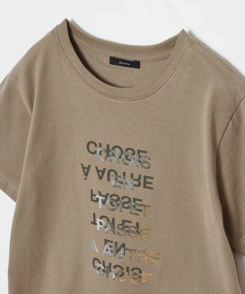 allureville / アルアバイル その他トップス | メタリックレイヤードロゴＴシャツ | 詳細11