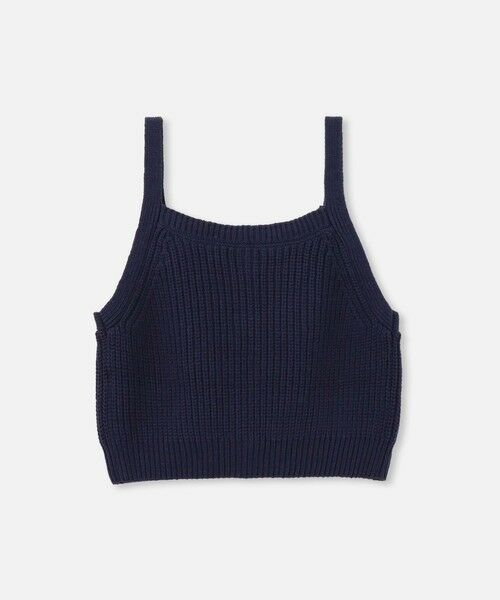 allureville / アルアバイル ニット・セーター | 片畦キャミソールショートジレ | 詳細15