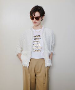 allureville / アルアバイル ニット・セーター | ミックスツイードニットジャケット