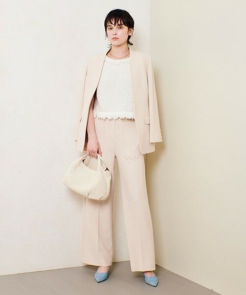 allureville / アルアバイル ニット・セーター | ミックスツイードジレプルオーバー | 詳細4