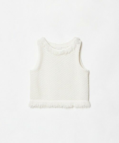 allureville / アルアバイル ニット・セーター | ミックスツイードジレプルオーバー | 詳細5