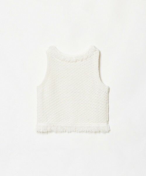 allureville / アルアバイル ニット・セーター | ミックスツイードジレプルオーバー | 詳細6