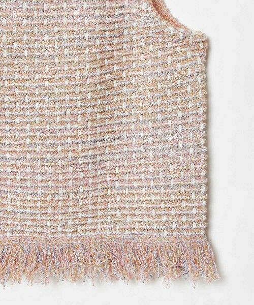 allureville / アルアバイル ニット・セーター | ミックスツイードジレプルオーバー | 詳細16