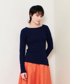 allureville / アルアバイル ニット・セーター | 2WAYネックサイドスリットプルオーバー