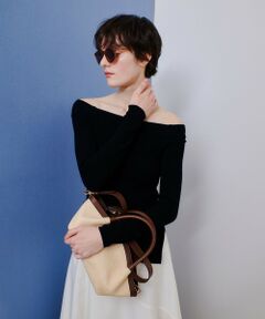 allureville / アルアバイル ニット・セーター | 2WAYネックサイドスリットプルオーバー