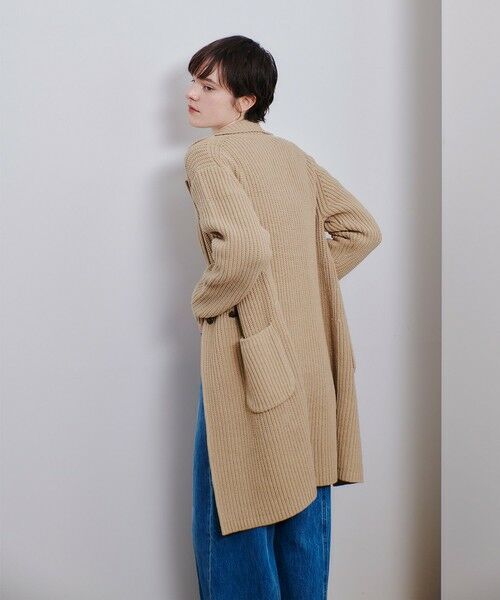 allureville / アルアバイル ダッフルコート | 片畦ニットコート | 詳細3