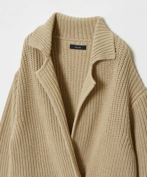 allureville / アルアバイル ダッフルコート | 片畦ニットコート | 詳細7