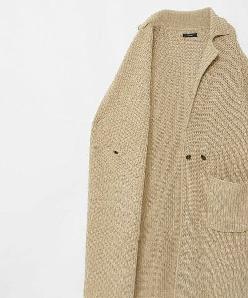 allureville / アルアバイル ダッフルコート | 片畦ニットコート | 詳細9