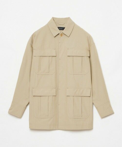 allureville / アルアバイル ブルゾン | シャンブレーミリタリーブルゾン | 詳細6
