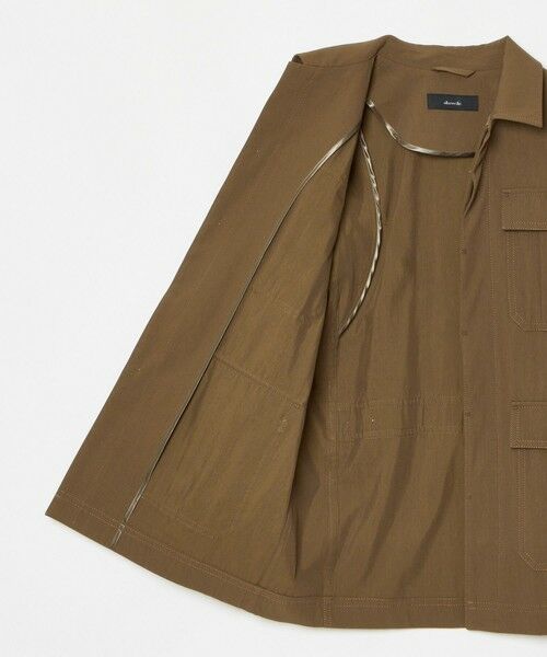 allureville / アルアバイル ブルゾン | シャンブレーミリタリーブルゾン | 詳細23