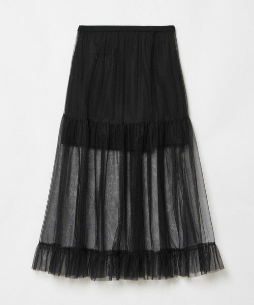 allureville / アルアバイル ミニ・ひざ丈スカート | 【LOULOU WILLOUGHBY】チュールレイヤードミニスカート | 詳細7