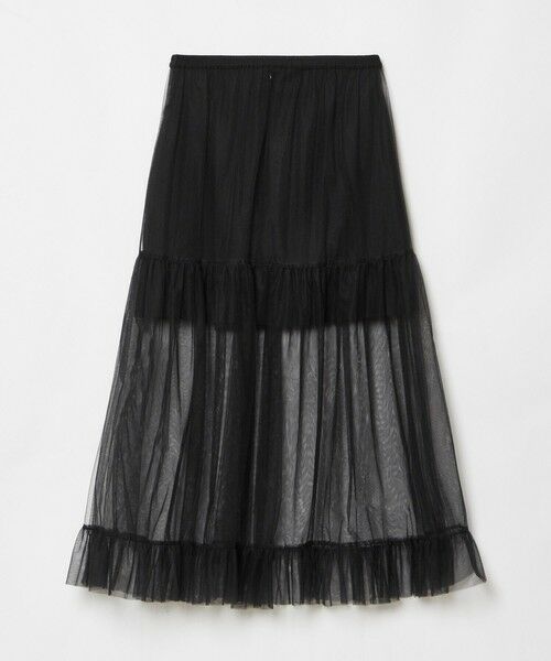 allureville / アルアバイル ミニ・ひざ丈スカート | 【LOULOU WILLOUGHBY】チュールレイヤードミニスカート | 詳細8