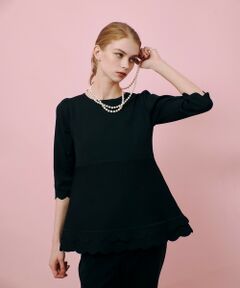 ニット セーター 「LOULOU WILLOUGHBY」シフォンパピエメッシュプルオーバー レディース LOULOU WILLOUGHBY ニット セーター 「LOULOU WILLOUGHBY