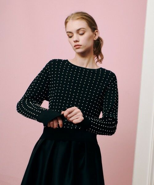allureville / アルアバイル ニット・セーター | 【LOULOU WILLOUGHBY】パールスタッズプルオーバー | 詳細5