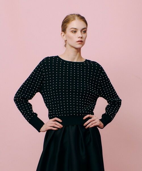 allureville / アルアバイル ニット・セーター | 【LOULOU WILLOUGHBY】パールスタッズプルオーバー | 詳細8