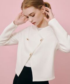 allureville / アルアバイル ニット・セーター | 【LOULOU WILLOUGHBY】ハーフW 2WAY ジャケット