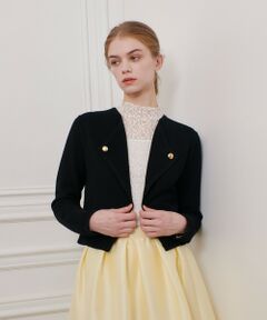 allureville / アルアバイル ニット・セーター | 【LOULOU WILLOUGHBY】ハーフW 2WAY ジャケット