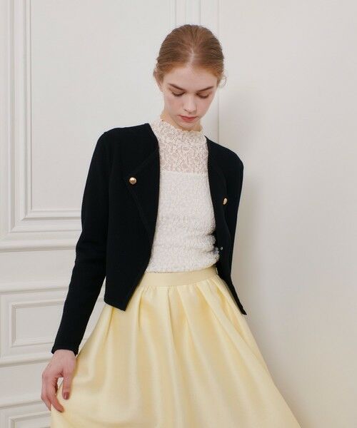 allureville / アルアバイル ニット・セーター | 【LOULOU WILLOUGHBY】ハーフW 2WAY ジャケット | 詳細10