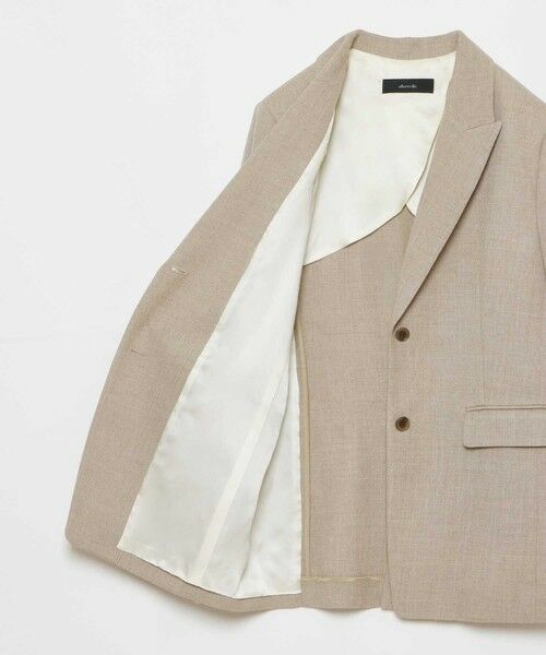 allureville / アルアバイル テーラードジャケット | リネンライクテーラードジャケット | 詳細10