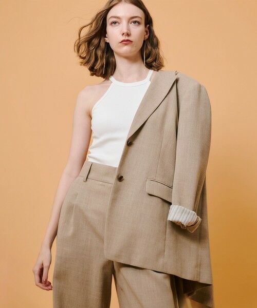 allureville / アルアバイル テーラードジャケット | リネンライクテーラードジャケット | 詳細3