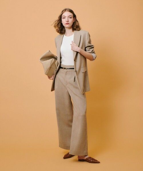 allureville / アルアバイル テーラードジャケット | リネンライクテーラードジャケット | 詳細4
