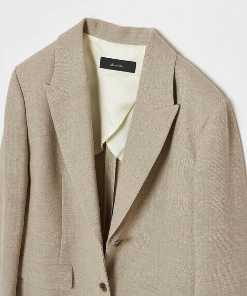 allureville / アルアバイル テーラードジャケット | リネンライクテーラードジャケット | 詳細7