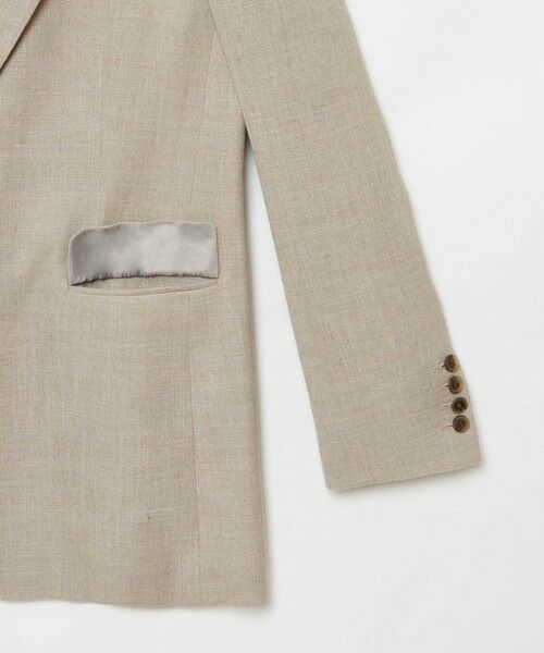 allureville / アルアバイル テーラードジャケット | リネンライクテーラードジャケット | 詳細8