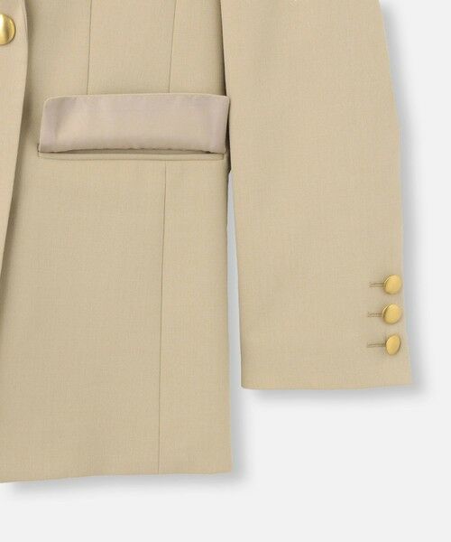 allureville / アルアバイル テーラードジャケット | リオペルダブルブレスト6釦ジャケット | 詳細3