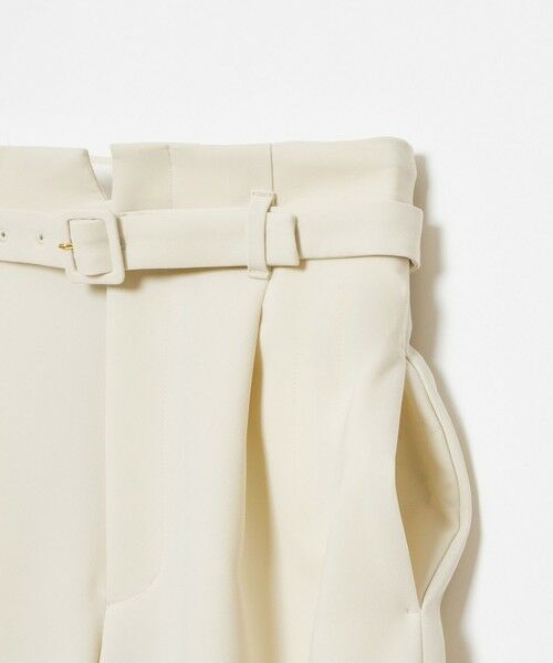 allureville / アルアバイル その他パンツ | ダブルクロスベルト付タックパンツ | 詳細8