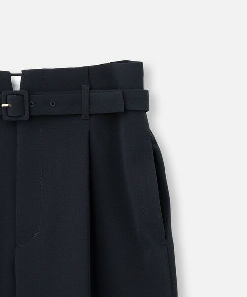 allureville / アルアバイル その他パンツ | ダブルクロスベルト付タックパンツ | 詳細21