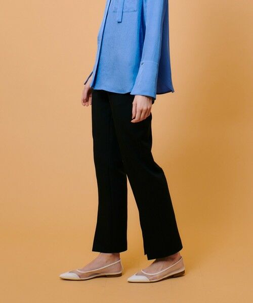 allureville / アルアバイル その他パンツ | ダブルクロスフロントスリットパンツ | 詳細2