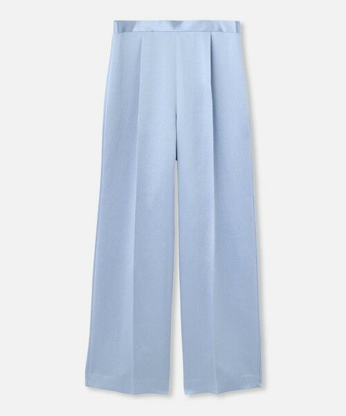 allureville / アルアバイル その他パンツ | アセテートサテンタックパンツ | 詳細4