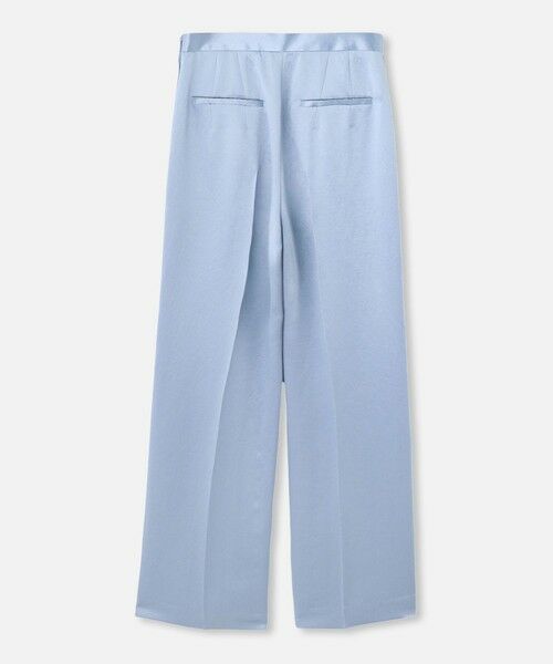 allureville / アルアバイル その他パンツ | アセテートサテンタックパンツ | 詳細5