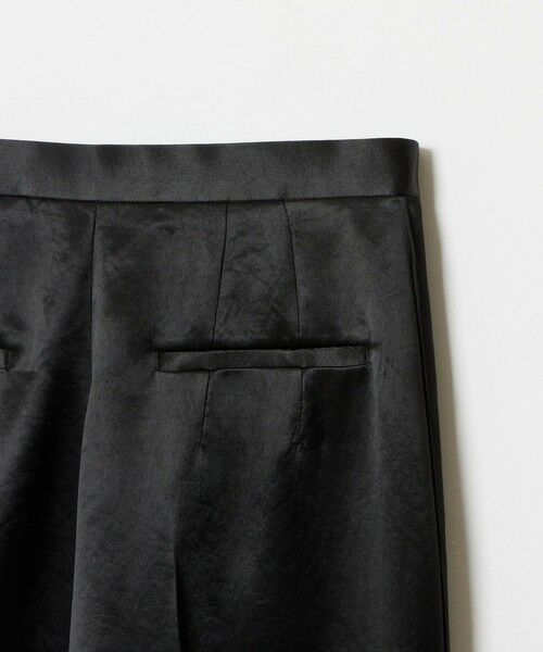 allureville / アルアバイル その他パンツ | アセテートサテンタックパンツ | 詳細13
