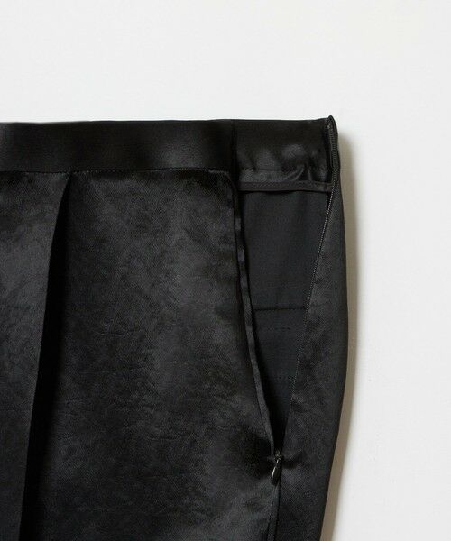 allureville / アルアバイル その他パンツ | アセテートサテンタックパンツ | 詳細12