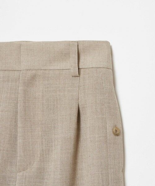 allureville / アルアバイル その他パンツ | リネンライクタックワイドパンツ | 詳細6
