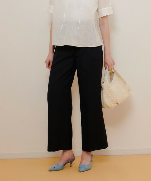 allureville / アルアバイル その他パンツ | リネンライクタックワイドパンツ | 詳細11