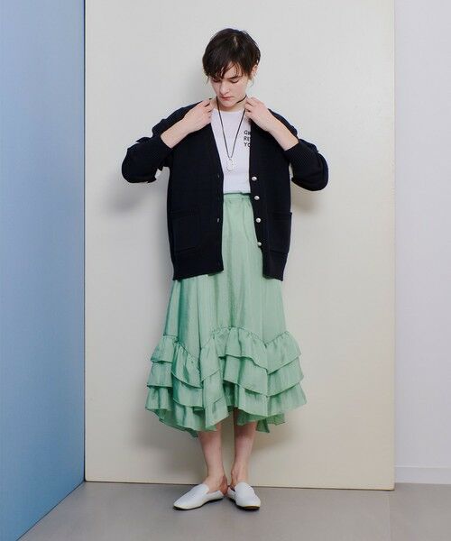 allureville / アルアバイル その他トップス | サイドロゴノースリーブTシャツ | 詳細6