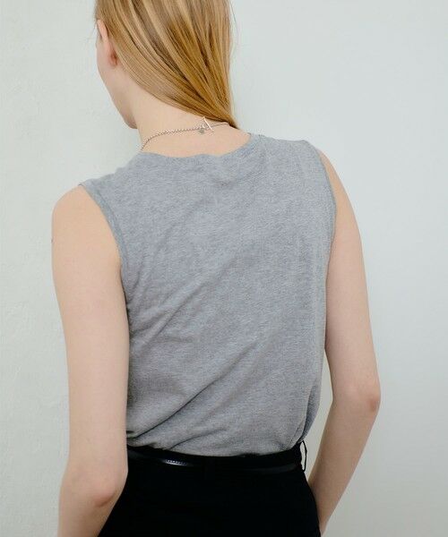 allureville / アルアバイル その他トップス | サイドロゴノースリーブTシャツ | 詳細21
