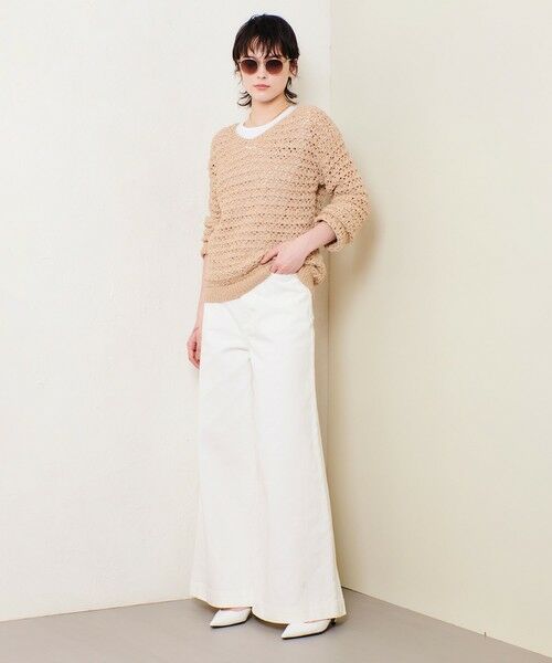 allureville / アルアバイル ニット・セーター | テープヤーンハンドニットプルオーバー | 詳細5